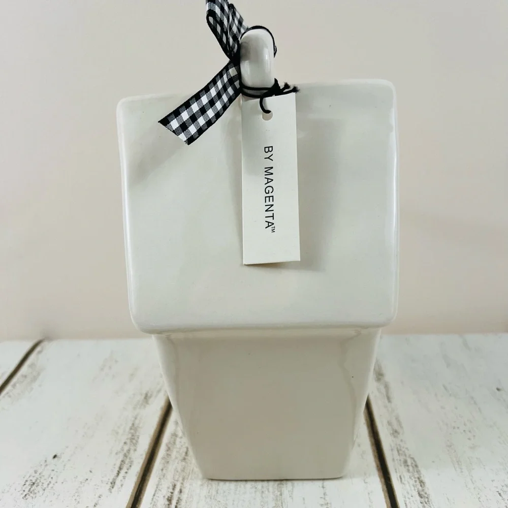 Rae Dunn Knock Birdhouse Ceramic Decoration - Picture 4 of 6